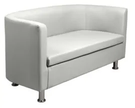 Диван для офиса Марс (белый) | фото